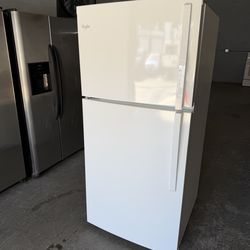 30” Whirlpool white 100 DÍAS FULL GARANTÍA  WE FIX REFRIGERATOR  REPARAMOS REFRIGERADORES GOOD CONDITION  FREE DELIVERY 🚚  STAINLESS STEEL  FRENCH DO