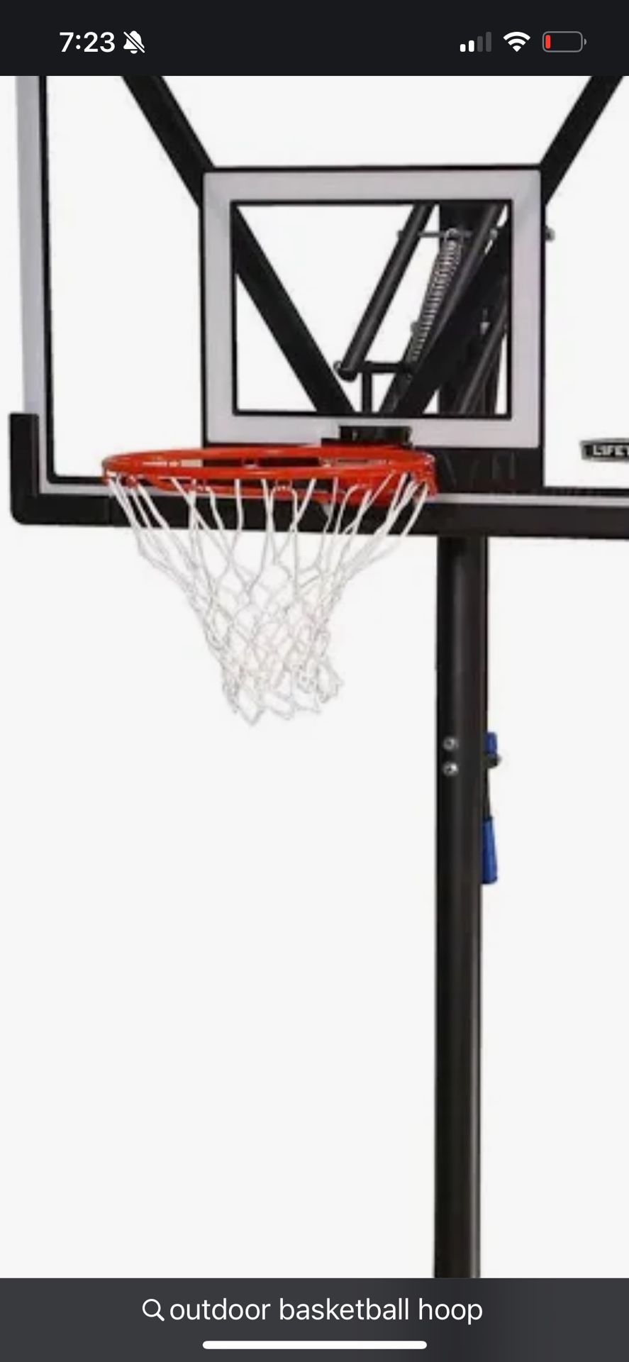 Outdoor Basketball Hoop 