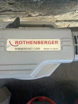 Rothenberger Pipe Threader