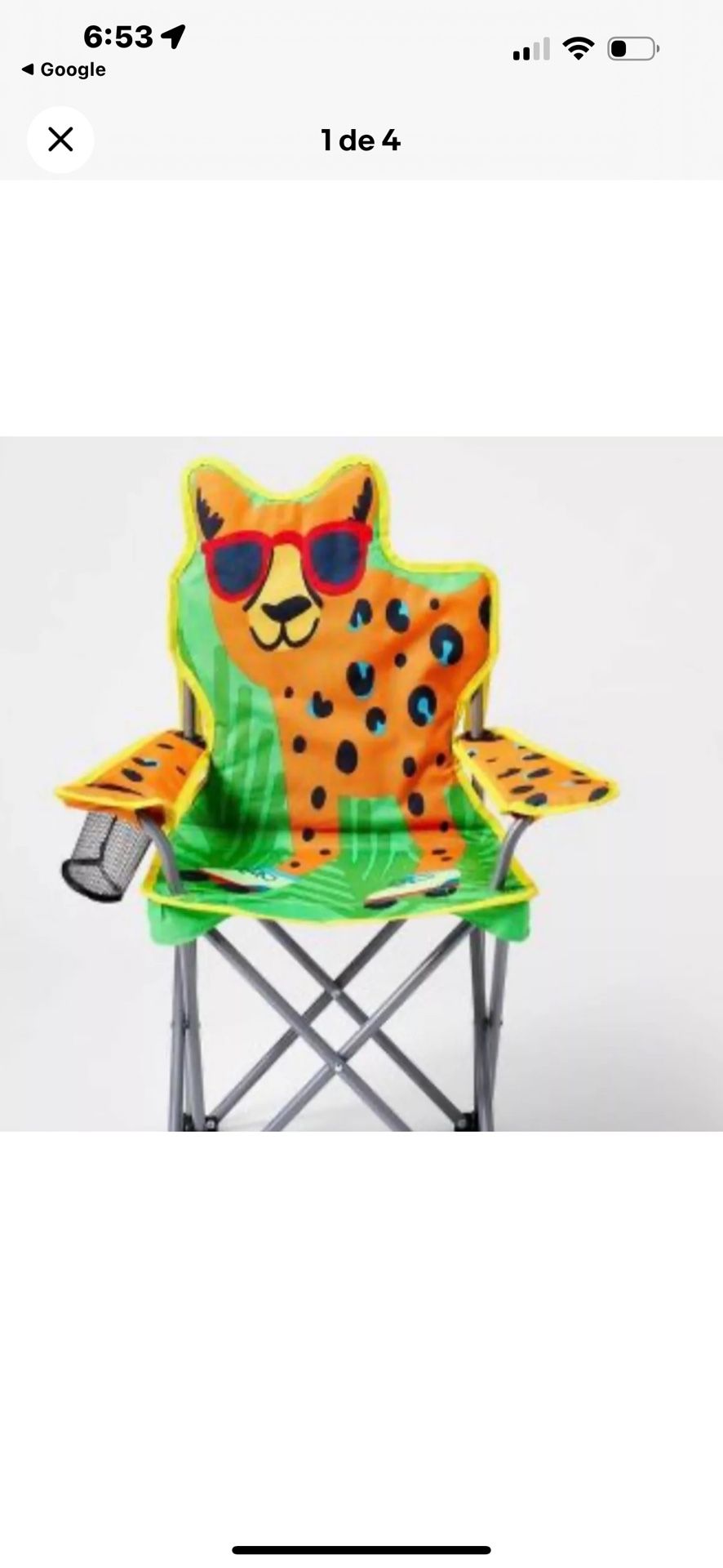 Squad Junior Collapsible Chairs Kids 