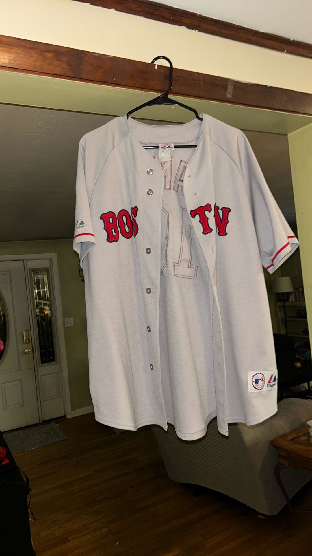 Majestic brand authentic Red Sox jersey