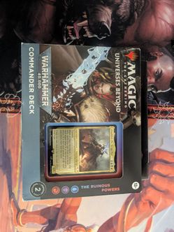 The Ruinous Powers Warhammer 40k Commander Deck
