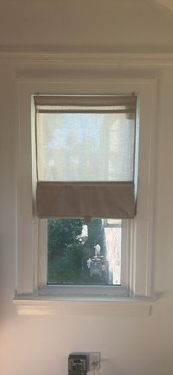 (6) Ikea - Ringblommaf - Neutral Roman Blind - selling 6 - $20 each