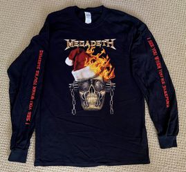 Megadeath Long Sleeve Christmas Shirt