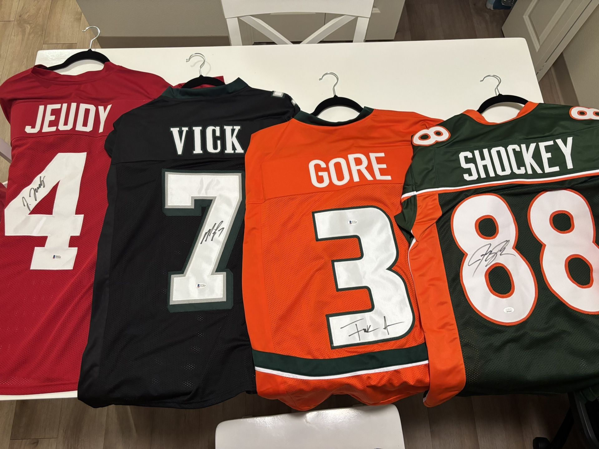NFL Signed Jerseys 