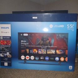 4k UltraHD 55" Philips Google Smart Tv