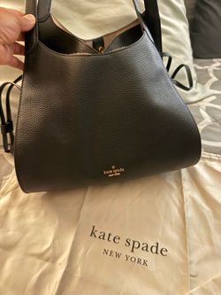Kate Spade New York Black Leather Shoulder Bag