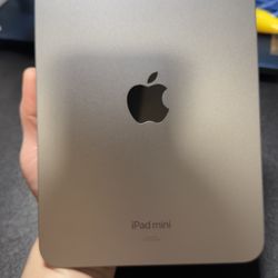 Apple iPad Mini A17 Pro 7th Gen 128GB Wifi Tablet Silver 2024 - + SeyMac Stock Case (No Flaws)