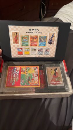 Pokemon Stamp Box Full Set Card Game Beauty Back Moon Japan Post Stamps #4