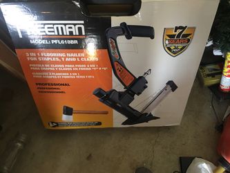 New Freeman3in1 flooring nailer