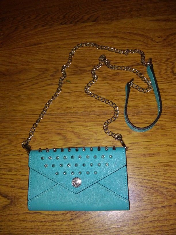 Rebecca Minkoff Studded Wallet Specifically A Wallet On A Chain