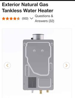 Rinnai
High Efficiency Non-Condensing 8.5 GPM Residential 180,000 BTU Exterior Natural Gas Tankless Water Heater RE180en
New
REI80eN MODEL