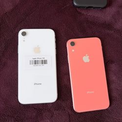 iPhone XR - White & Peach 64gb 