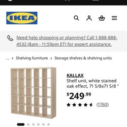 IKEA Kallax shelf unit