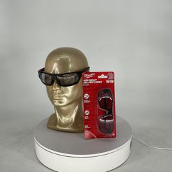 Milwaukee Gray Performance Safety Glasses Fog-Free Lenses