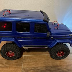 TRAXXAS RC CRAWLER MERCEDES G WAGON BODY ONLY WITH LED LIGHTS TRAXXAS TAMIYA HPI KYOSHO 