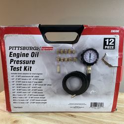 New Pittsburgh Engine Oil Pressure Test Kit 62621