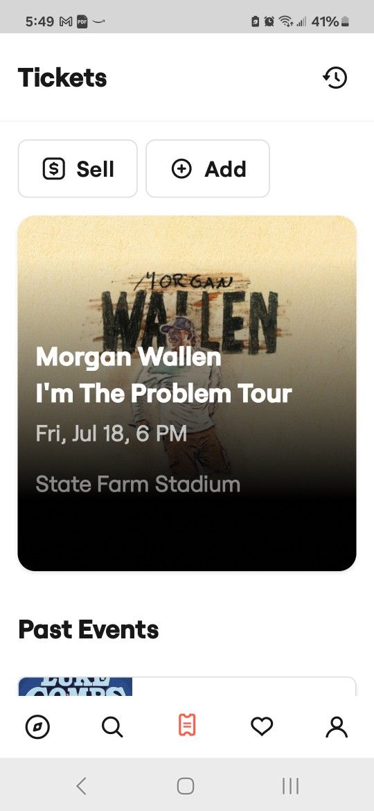 2 Morgan Wallen Tickets For Sale 