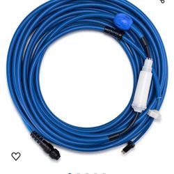 Dolphin Genuine Replacement Part — Durable 60 FT Blue Cable with Swivel for Tangle-Free Operation — Part Number (contact info removed)-DIY
