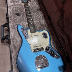 *VERY RARE* 2024 MIJ Fender Jaguar Traditional 60’s II Lake Placid Blue With TSA Hard Case