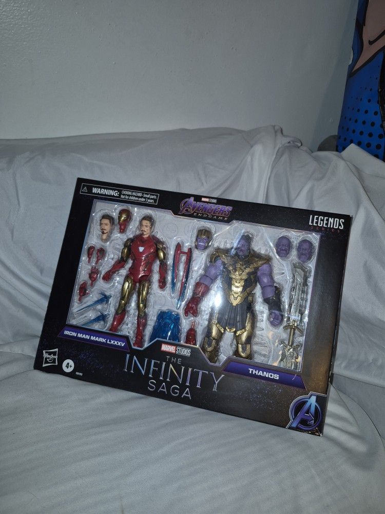 Avengers Infinity Saga Iron Man Thanos Dual Pack