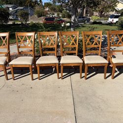 Six Chairs for sale 