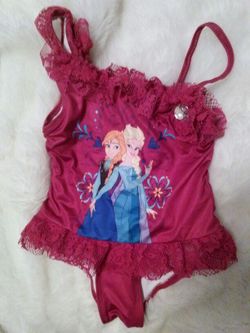 Frozen swimsuit size 4
