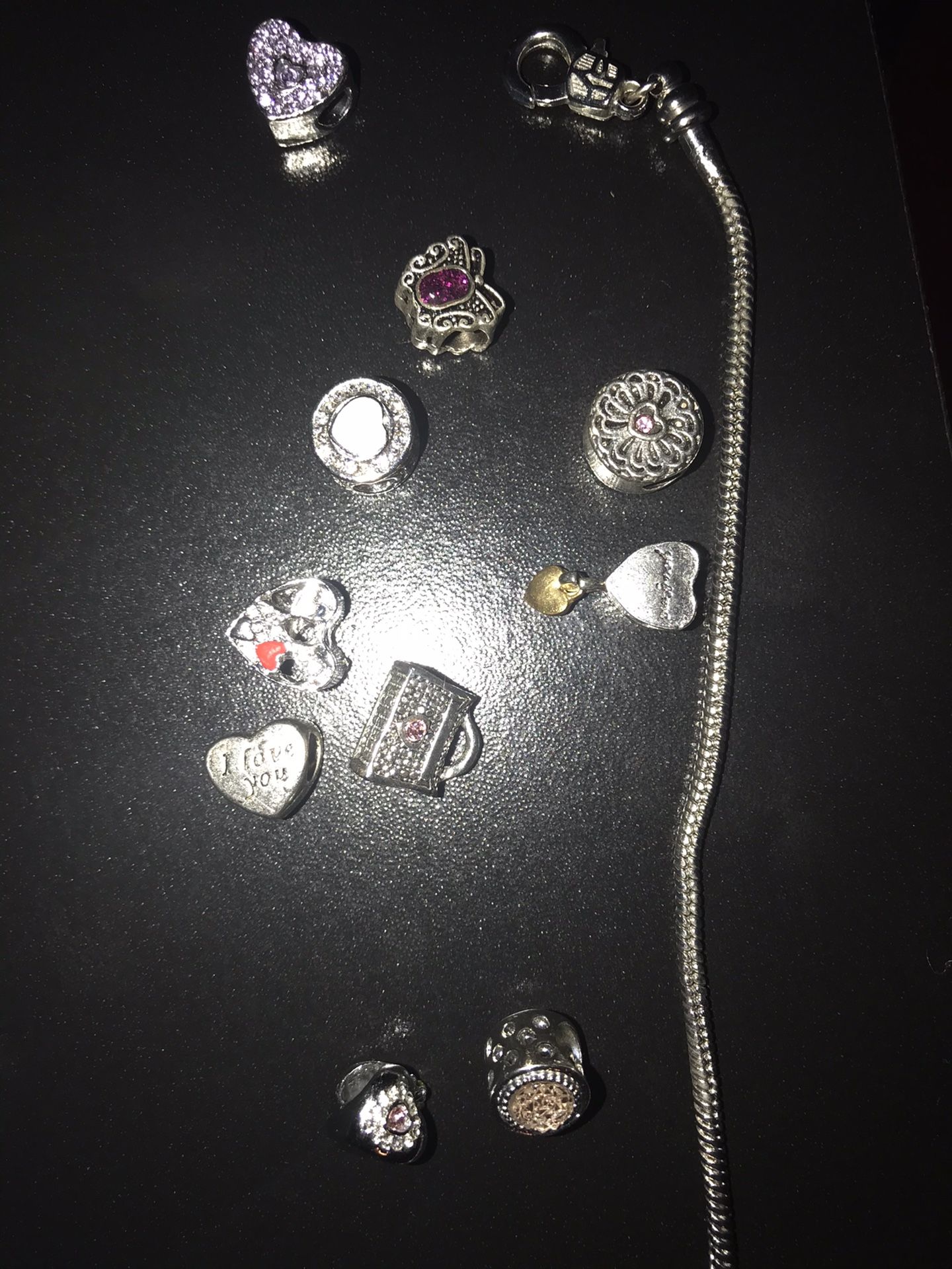 Pandora Bracelet & Charms