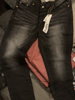 Black Purple Jeans 