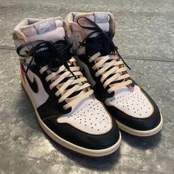 Union LA x Air Jordan 1 Retro High NRG Black Toe 2018 Shoes