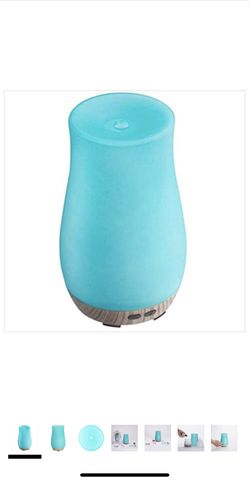 Homedics Teal Ultrasonic Aroma Diffuser