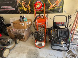 PRESSURE WASHER 4400 PSI COMMERCIAL CRANK WITH KEY