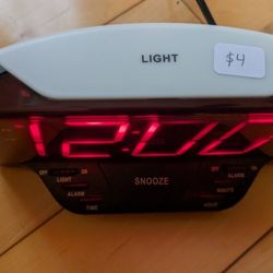 Working Low-cost Alarm Clock