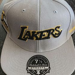 Lakers Hat, Size 7 1/2, 50th ANNIVERSARY EDITION