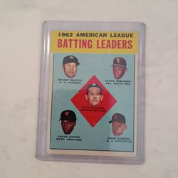 Vintage Baseball Card: Mantle
