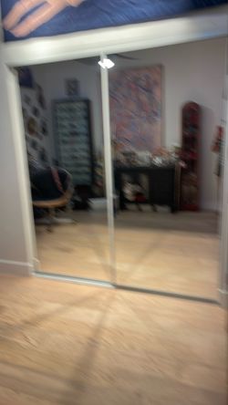 Mirror closet doors