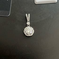 Moissanite Pendant 