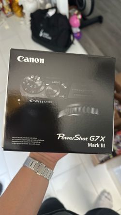 Canon powershot G7 Mark III brand new