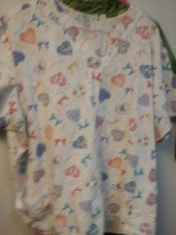 Various plus size scrubs