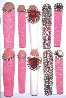 X-Long Press on Nails Size Small Or Medium 