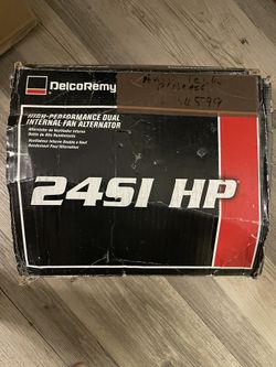 Delco Remy 24SI™ Brush Type Alternator 160 Amps