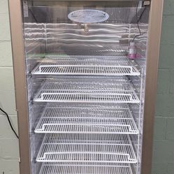 MIGALI SCIENTIFIC GLASS DOOR REFRIGERATOR- EXCELLENT CONDITION