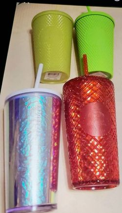 Brand new beautiful Starbucks  tumblers .  ( never used still has  price tags on them )  .