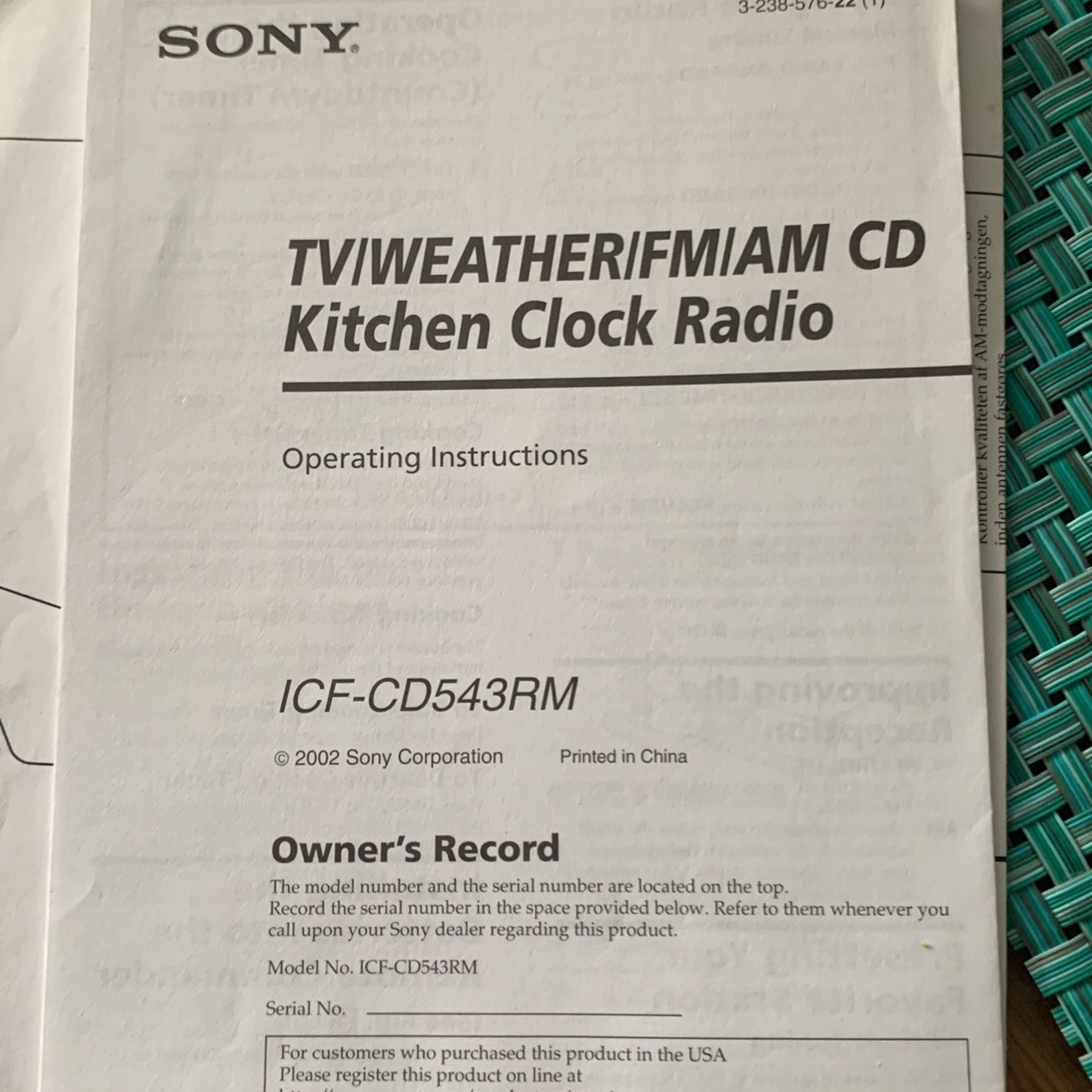 under The Counter, Cd Player And Radio for Sale in Renton, WA OfferUp