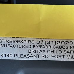 Britax CarSeat *NoRecall* 