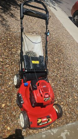 Toro lawn mower used