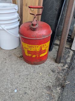 Vintage Eagle gas cans