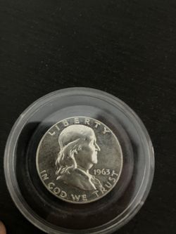 1963 Franklin Proof Silver Coim