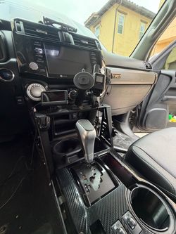 Rago Fabrication center console Molle panel with bridge