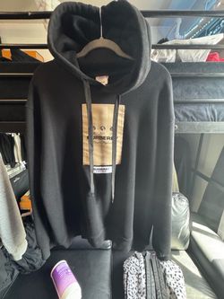 Burberry London England Black Hoodie
